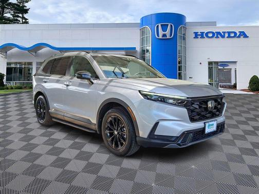 Silver 2025 Honda CR-V Hybrid Sport-L