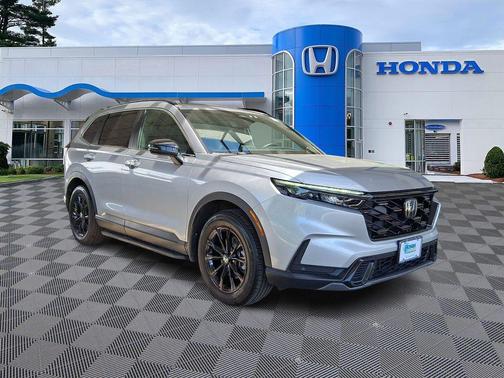 Silver 2025 Honda CR-V Hybrid Sport-L