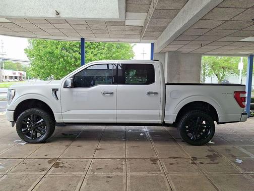 White Metallic 2022 Ford F-150 Platinum