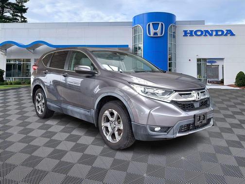 Gray 2019 Honda CR-V EX-L