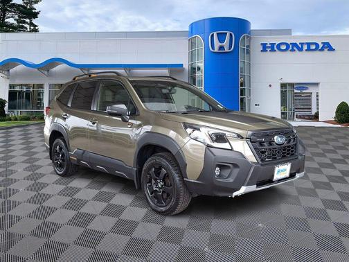 Autumn Green Metallic 2022 Subaru Forester Wilderness