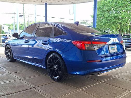 Blue 2023 Honda Civic Sport