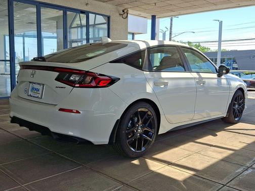 Platinum White Pearl 2026 Honda Civic Sport