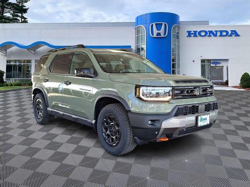 Ash Green 2026 Honda Passport TrailSport Elite Blackout