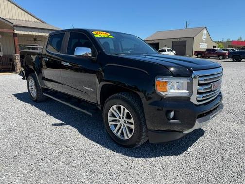Black 2016 GMC Canyon SLT