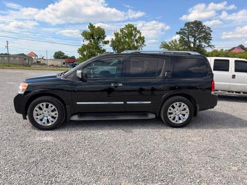 Magnetic Black 2015 Nissan Armada Platinum