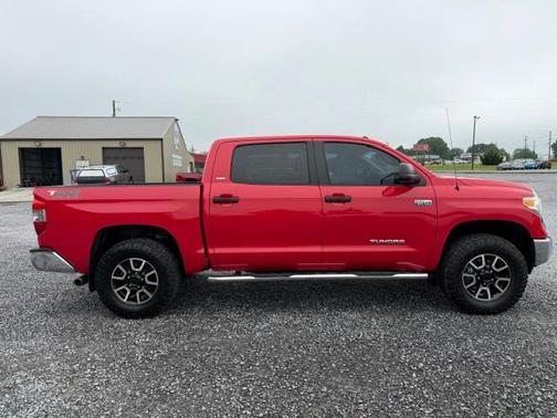 Red 2014 Toyota Tundra SR5