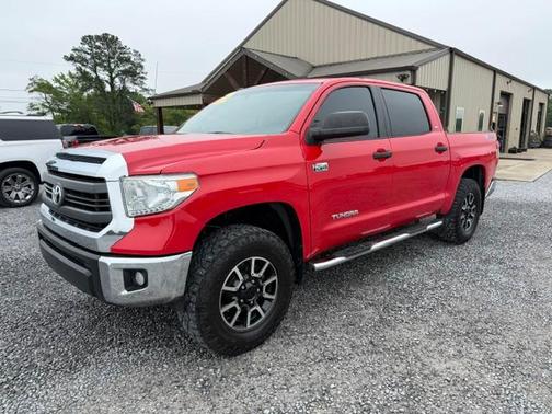 Red 2014 Toyota Tundra SR5