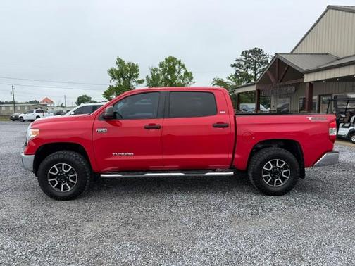 Red 2014 Toyota Tundra SR5