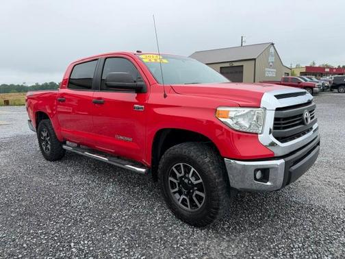 Red 2014 Toyota Tundra SR5