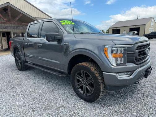Gray 2022 Ford F-150 XLT