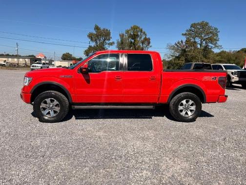 Red 2014 Ford F-150 FX4