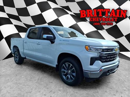 Summit White 2026 Chevrolet Silverado 1500 LT