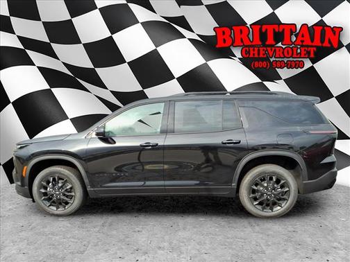 Black 2026 Chevrolet Traverse LT