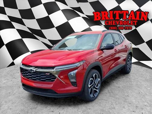 Red 2026 Chevrolet Trax RS