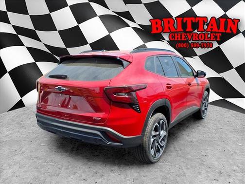 Red 2026 Chevrolet Trax RS