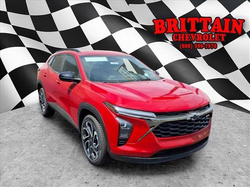 Red 2026 Chevrolet Trax RS