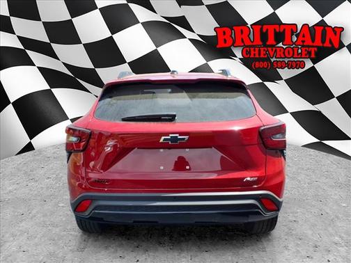 Red 2026 Chevrolet Trax RS