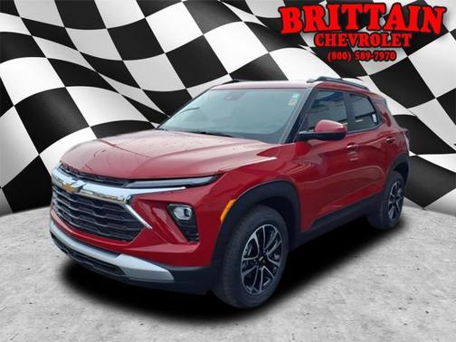 Red 2026 Chevrolet Trailblazer LT