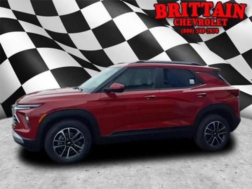 Red 2026 Chevrolet Trailblazer LT