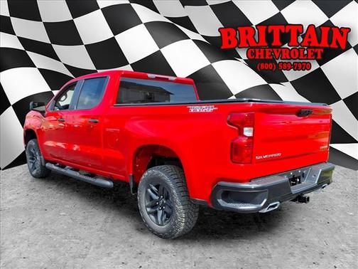 Red Hot 2026 Chevrolet Silverado 1500 Custom Trail Boss