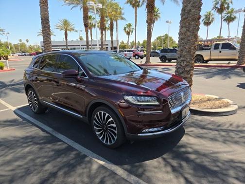 BURGUNDY VELVET MET TC 2022 Lincoln Nautilus BLACK LABEL