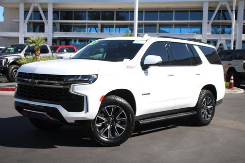 Summit White 2022 Chevrolet Tahoe Z71