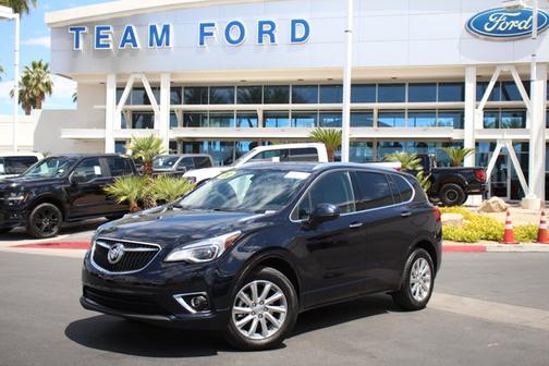 Dark Moon Blue Metallic 2020 Buick Envision ESSENCE