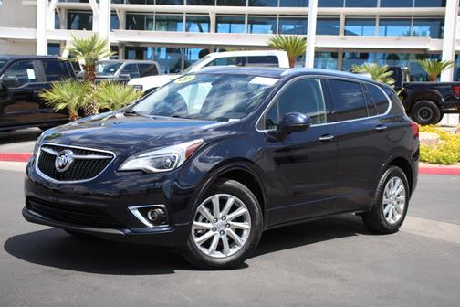 Dark Moon Blue Metallic 2020 Buick Envision ESSENCE