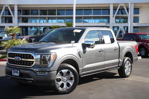 CARBONIZED GRAY METALLIC 2022 Ford F-150 PLATINUM Truck