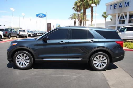 STONE BLUE METALLIC 2023 Ford Explorer LIMITED