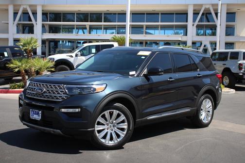 STONE BLUE METALLIC 2023 Ford Explorer LIMITED
