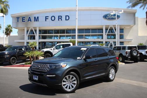 STONE BLUE METALLIC 2023 Ford Explorer LIMITED