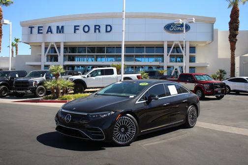 Obsidian Black Metallic 2023 Mercedes-Benz EQS 450+ BASE