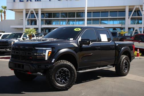 AGATE BLACK METALLIC 2026 Ford F-150 RAPTOR