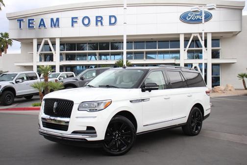 PRISTINE WHITE METALLIC 3C 2023 Lincoln Navigator BLACK LABEL