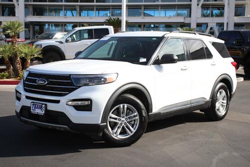 OXFORD WHITE 2023 Ford Explorer XLT