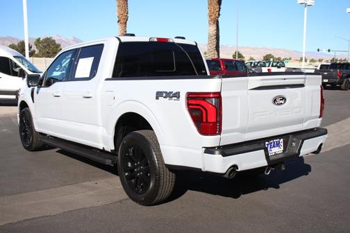 SPACE WHITE METALLIC 2025 Ford F-150 LARIAT