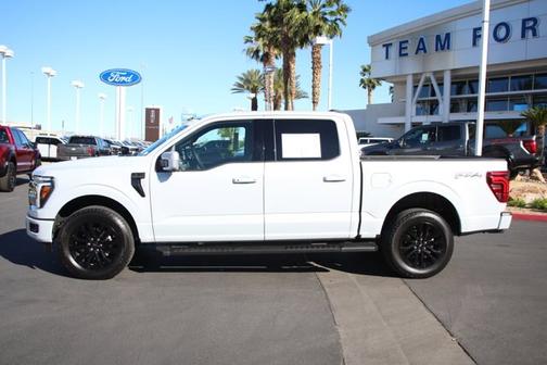 SPACE WHITE METALLIC 2025 Ford F-150 LARIAT