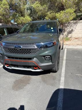 FORGED GREEN METALLIC 2023 Ford Explorer TIMBERLINE