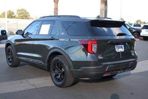 FORGED GREEN METALLIC 2023 Ford Explorer TIMBERLINE