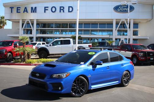 Blue 2019 Subaru WRX LIMITED
