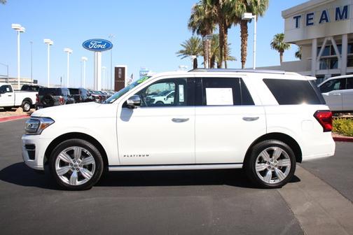STAR WHITE MET TRI-COAT 2024 Ford Expedition PLATINUM