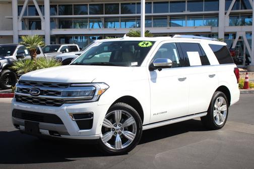STAR WHITE MET TRI-COAT 2024 Ford Expedition PLATINUM