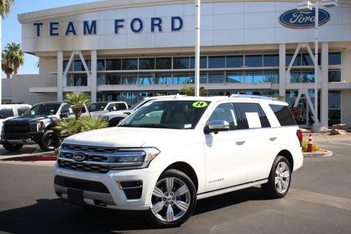STAR WHITE MET TRI-COAT 2024 Ford Expedition PLATINUM