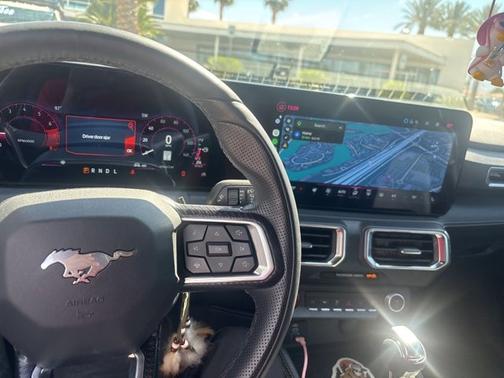 SHADOW BLACK 2025 Ford Mustang ECOBOOST PREMIUM