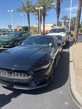 SHADOW BLACK 2025 Ford Mustang ECOBOOST PREMIUM