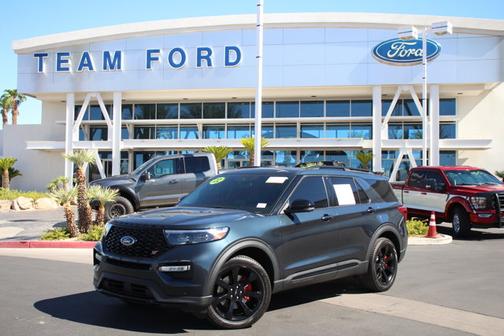 STONE BLUE METALLIC 2022 Ford Explorer ST