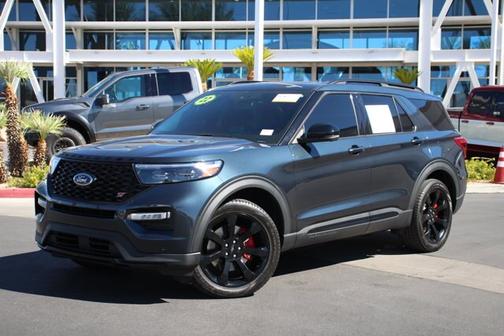 STONE BLUE METALLIC 2022 Ford Explorer ST