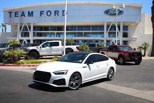 Glacier White Metallic 2025 Audi A5 45 S LINE QUATTRO PREMIUM